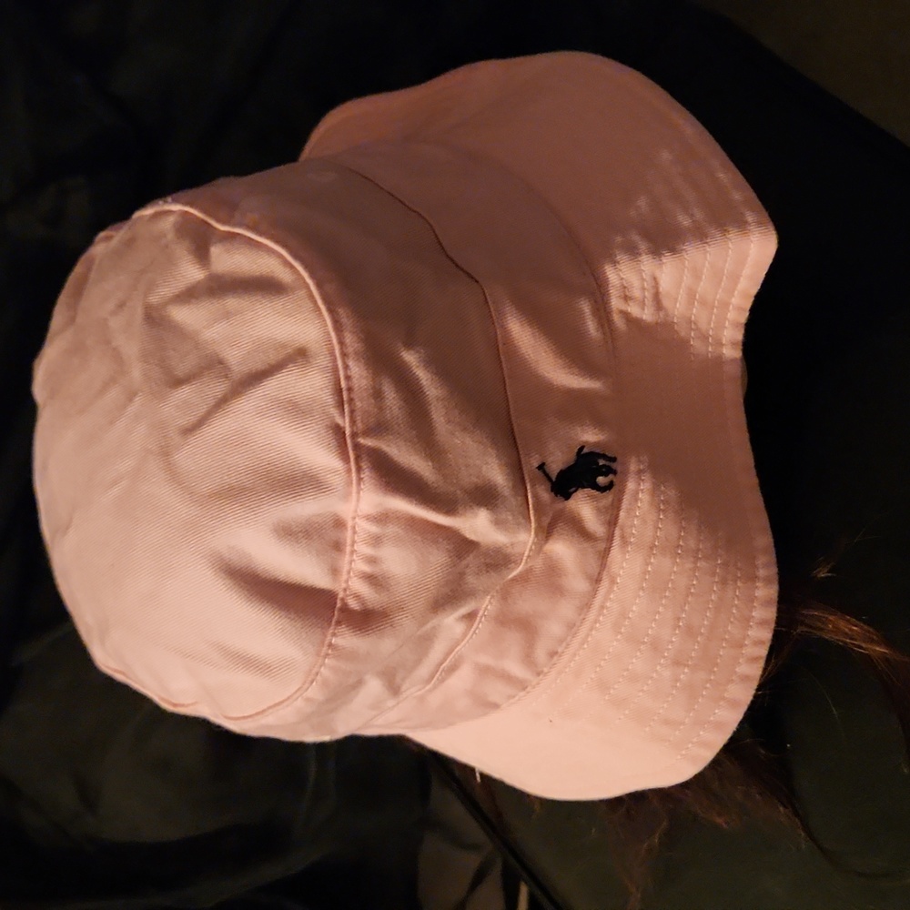 Ralph Lauren Pink Bucket Hat